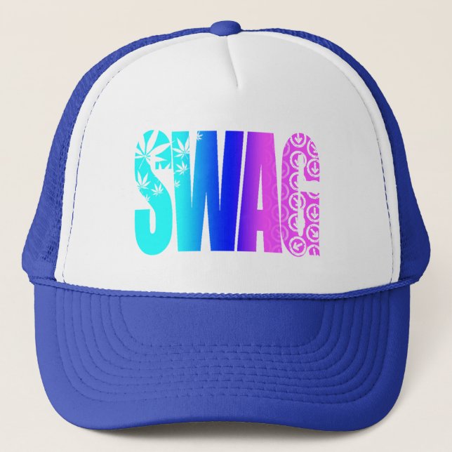 CASQUETTE de couleurs SWAG (Devant)