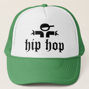 Casquette de coup sec et dur de hip hop