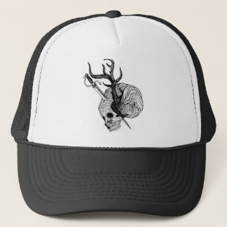 Casquette de crâne d'Antler de dégradations