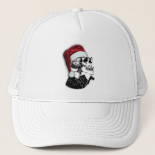 Casquette de crâne de Père Noël