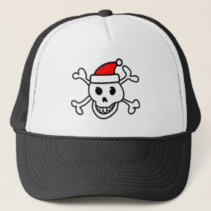 Casquette de crâne de Père Noël