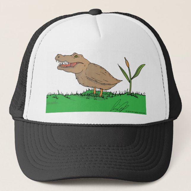 Casquette de Crocoduck en couleurs ! (Devant)