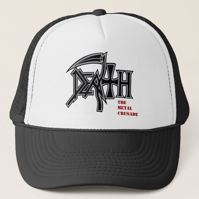 Casquette de croisade en métal de logo de la MORT (Devant)