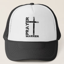 Casquette de croix de guerrier de prière