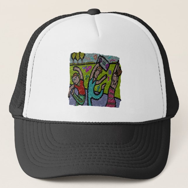 Casquette de danse de hip hop (Devant)