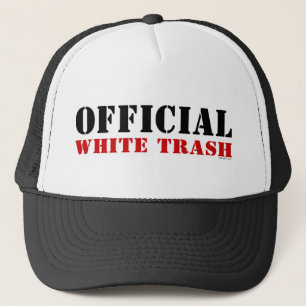 Casquette de déchets blancs