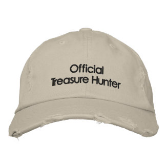 Casquette de détection des métaux brodés