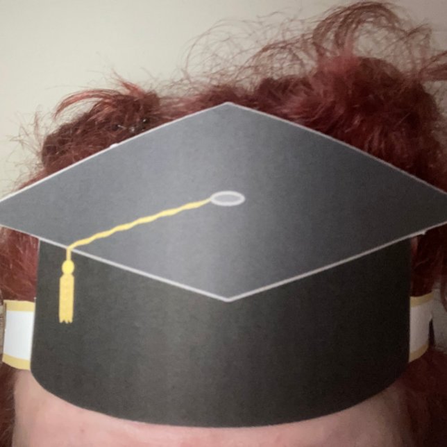 Casquette de diplôme Casquette de papier noir déco (Créateur téléchargé)