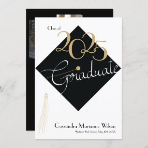 Casquette de diplôme Élégant Faire-part