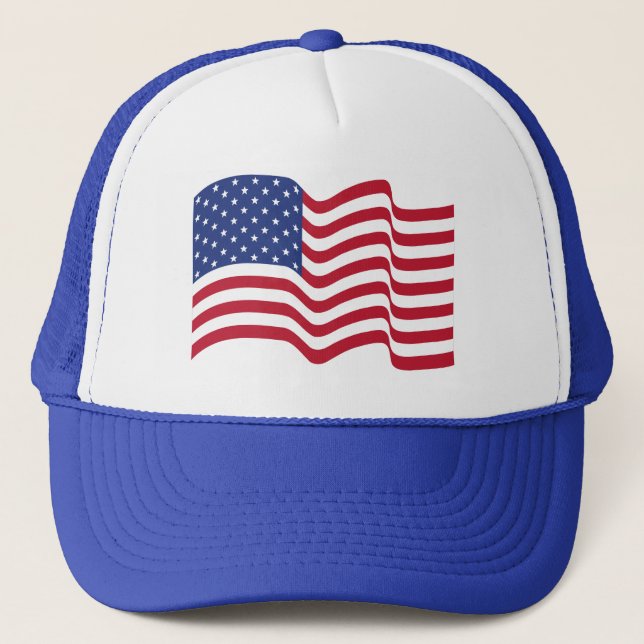 Casquette de drapeau américain classique (Devant)