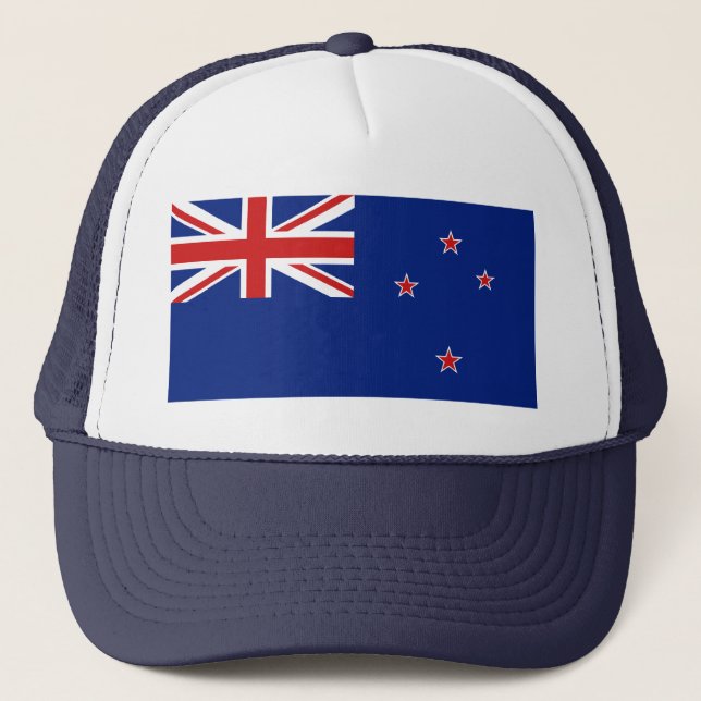 Casquette de drapeau de la Nouvelle Zélande (Devant)