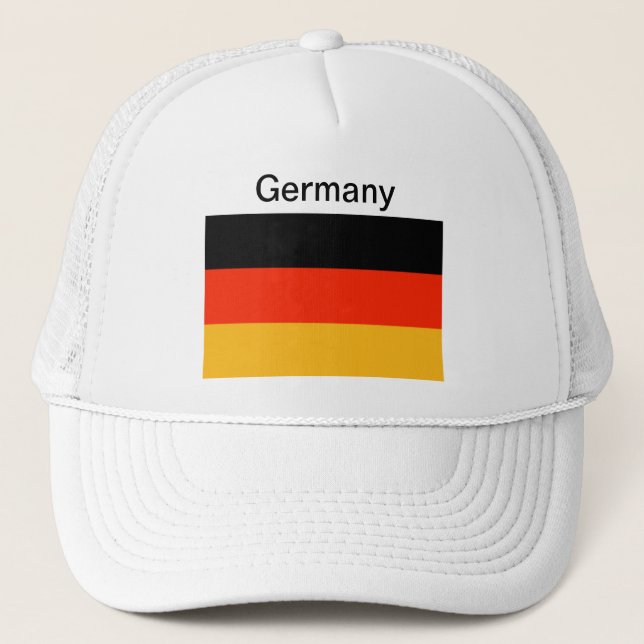 Casquette de drapeau de l'Allemagne (Devant)