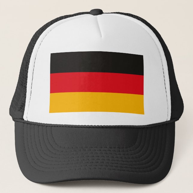 Casquette de drapeau de l'Allemagne (Devant)