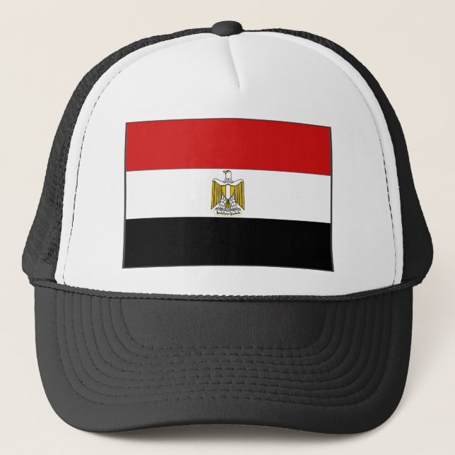 Casquette de drapeau de l'Egypte (Devant)