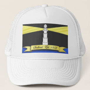 Casquette de drapeau de truite à tête d'acier -