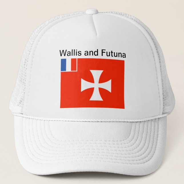 Casquette de drapeau de Wallis-et-Futuna (Devant)