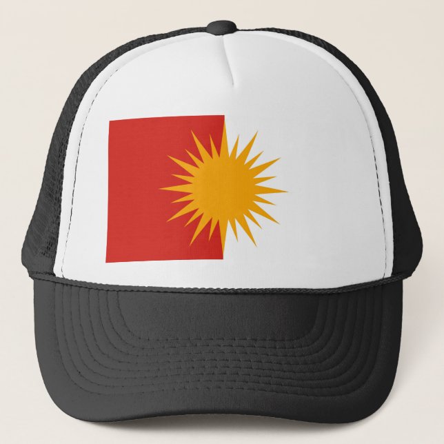 Casquette de drapeau de Yezidi (Devant)