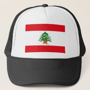 Casquette de drapeau du Liban