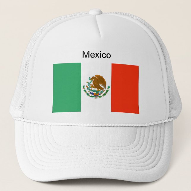 Casquette de drapeau du Mexique (Devant)