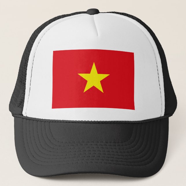 Casquette de drapeau du Vietnam (Devant)