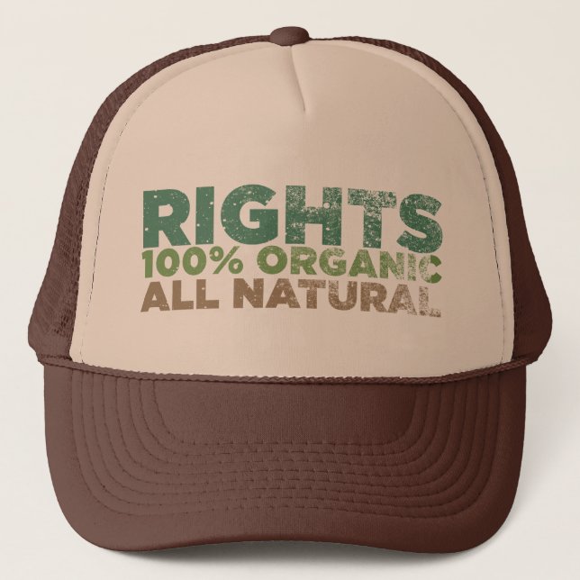 Casquette de droits naturels (Devant)
