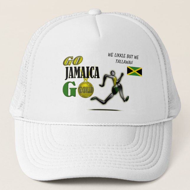 Casquette de fan de la Jamaïque d'équipe de 2012 (Devant)