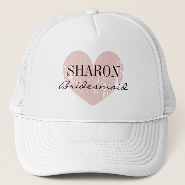 Casquette de femme de chambre de nom personnalisée (Devant)