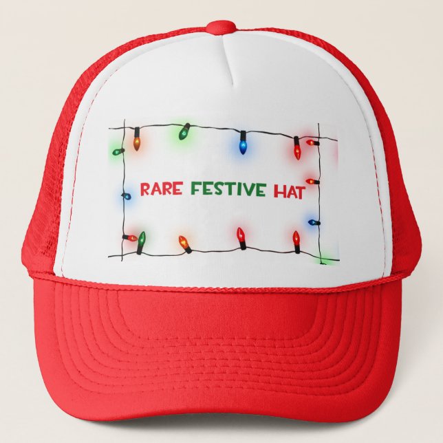 Casquette de fête rare (Devant)