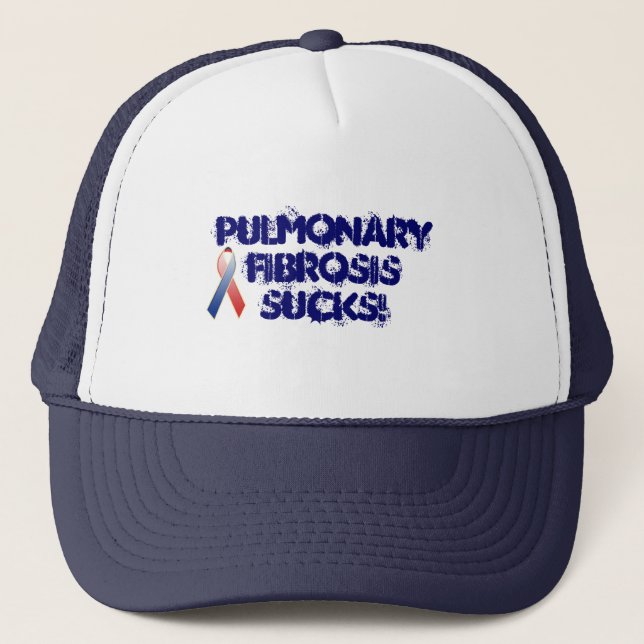 Casquette de fibrose pulmonaire (Devant)