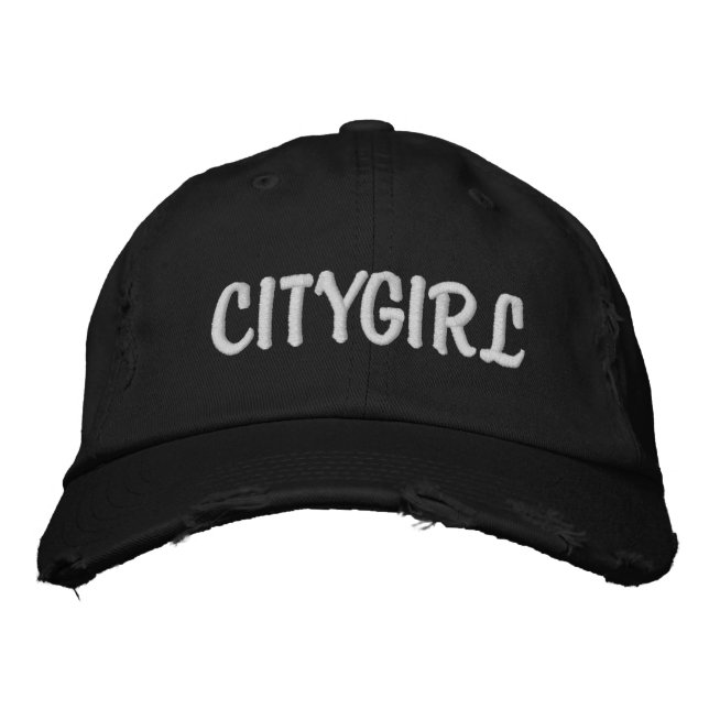 Casquette de fille de la ville (Devant)