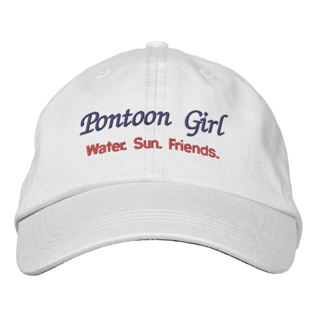 Casquette de fille de ponton (Devant)