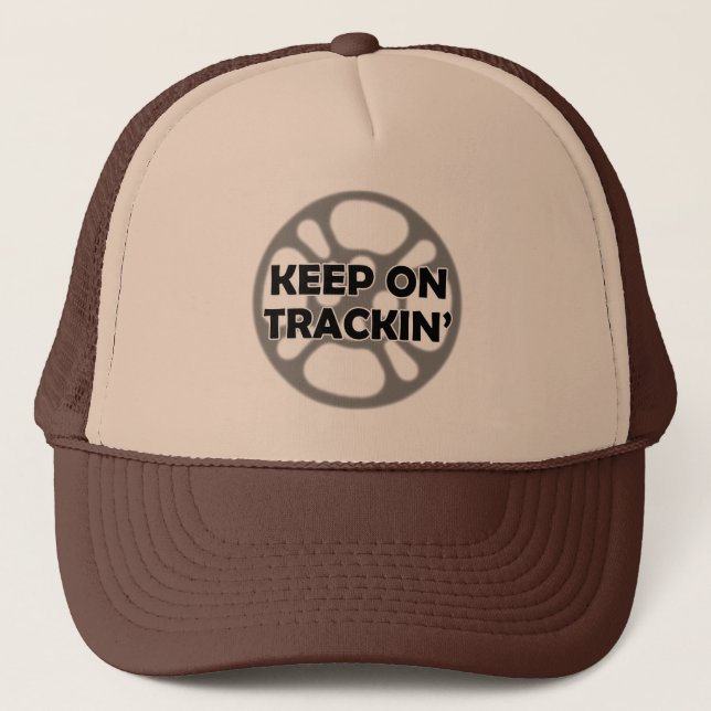 casquette de films VFX "Keep on Trackin" (Devant)