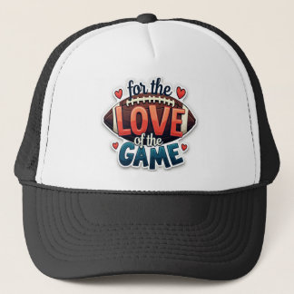Casquette de football pour l'amour du jeu