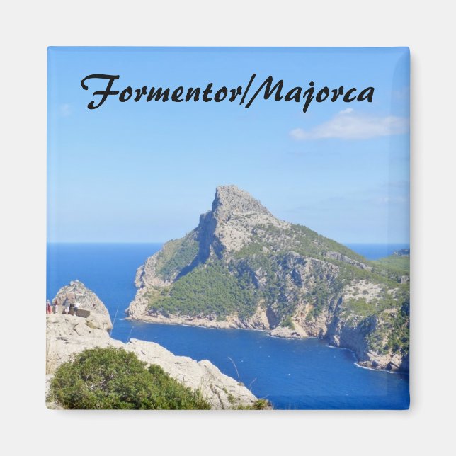 Casquette de Formentor - Magnet souvenir de Mallor (Devant)