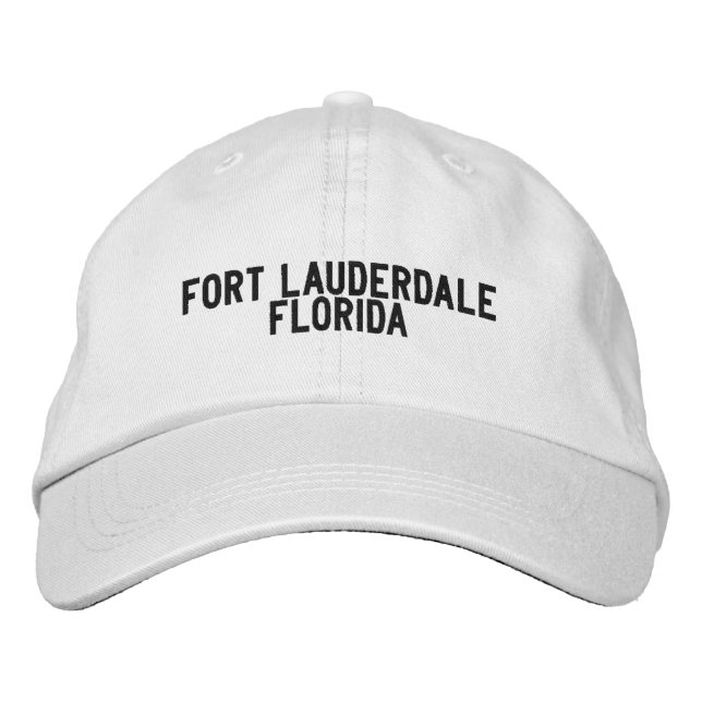 Casquette de Fort Lauderdale Floride (Devant)