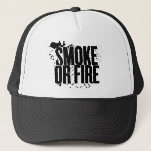 casquette de fumée ou du feu