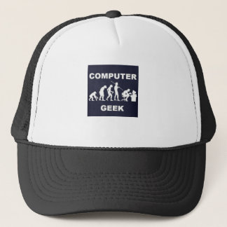 Casquette de geek d'ordinateur