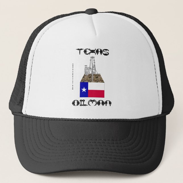 Casquette de gisement de pétrole d'expert (Devant)