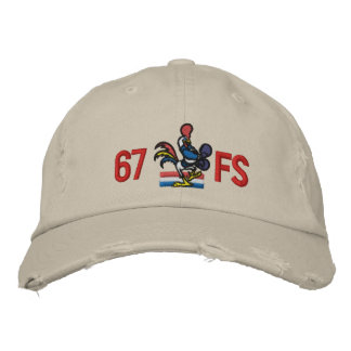 casquette de golf 67FS avec Callsign