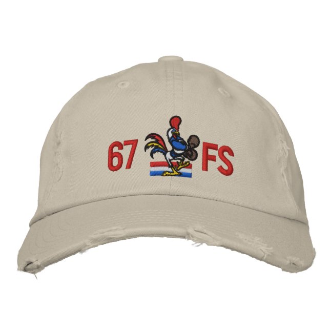 casquette de golf 67FS avec Callsign (Devant)