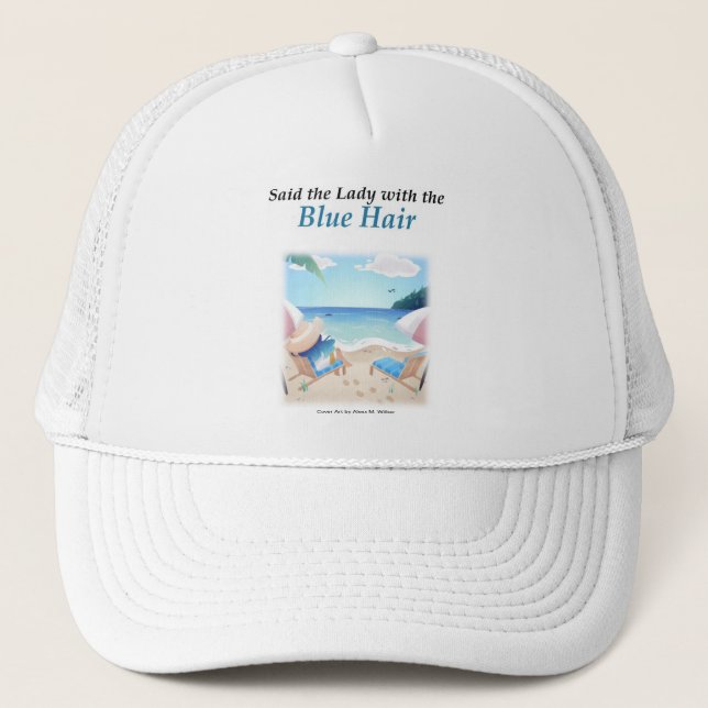 Casquette de golf : Dit la Dame avec les cheveux b (Devant)
