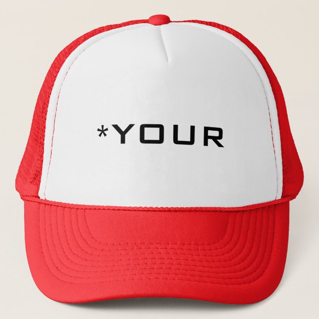 casquette de grammaire de *Your (Devant)