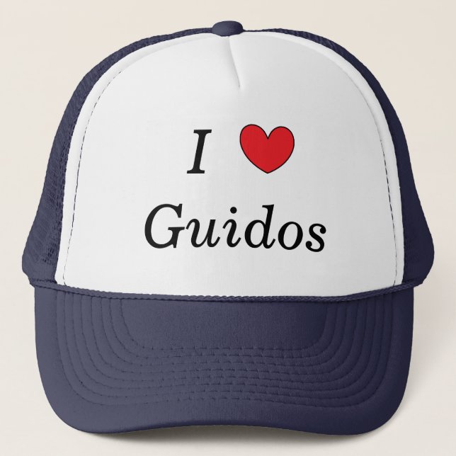 casquette de guidos du coeur i (Devant)