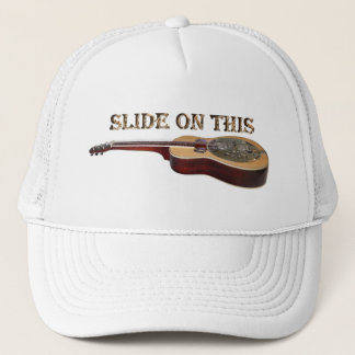 casquette de guitare coulissante, dobro