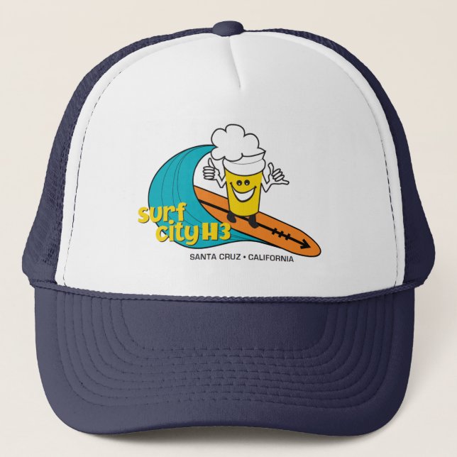 Casquette de H3 de ville de surf (Devant)