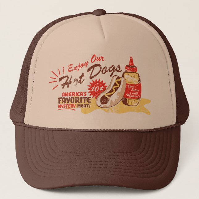Casquette de hot-dog (le brun/se bronzent) (Devant)