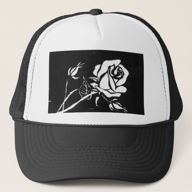 Casquette de jardin rose (Devant)