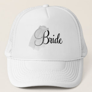 Casquette de jeune mariée