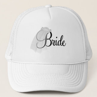 Casquette de jeune mariée