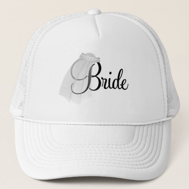 Casquette de jeune mariée (Devant)